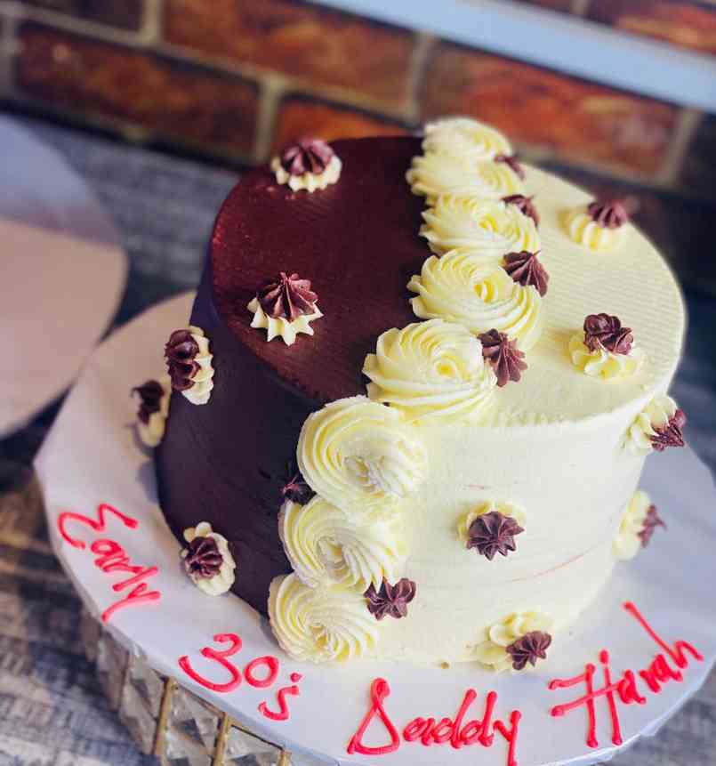 COLORED BIRTHDAY CAKE 🥳