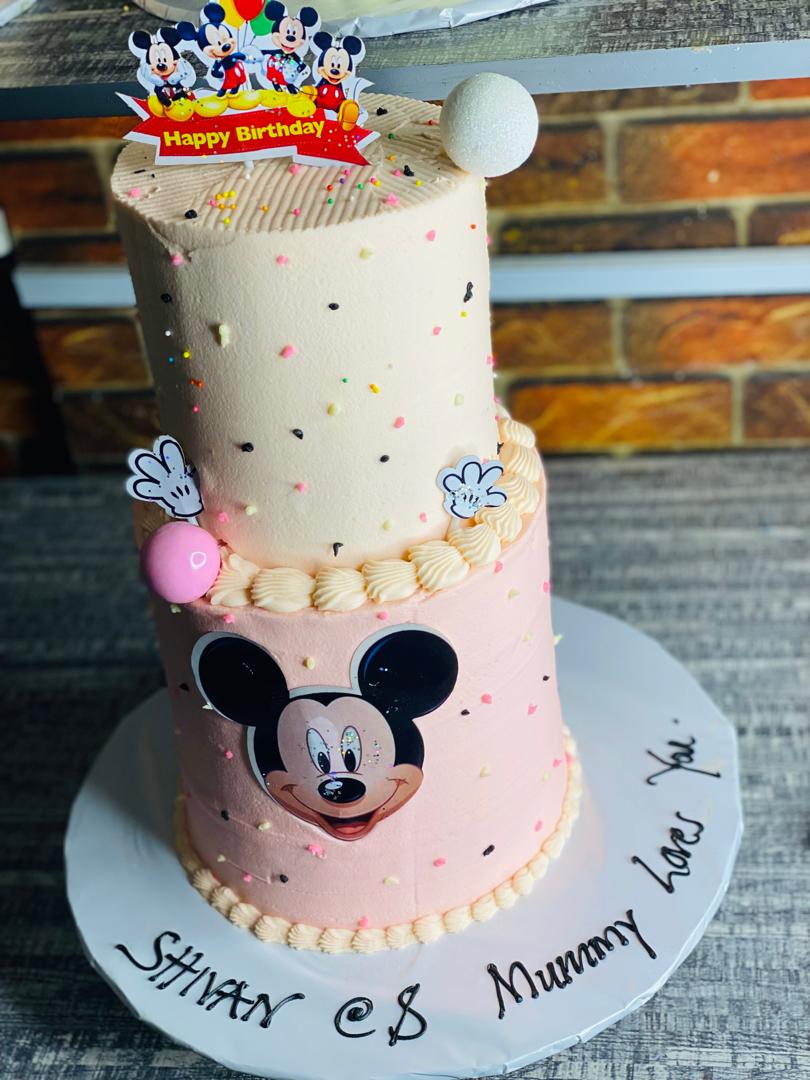 MICKEY MOUSE TIRE BD CAKE