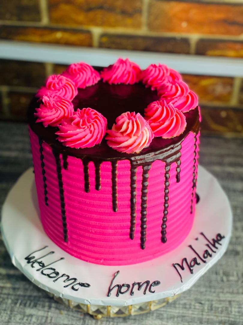 PINK BD CAKE