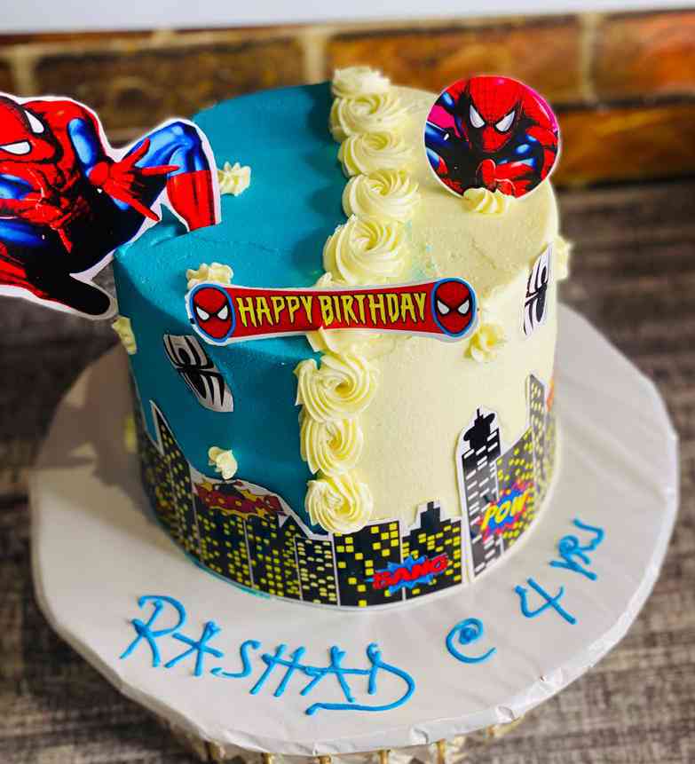 SPIDERMAN CAKE U5D