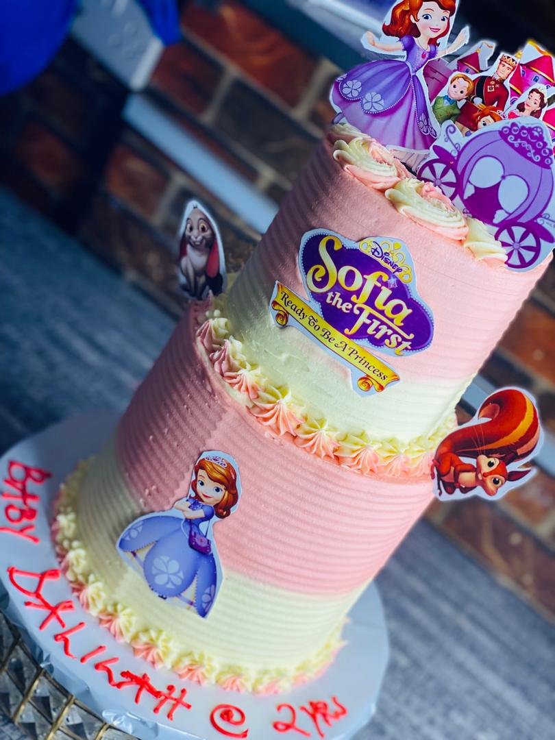 SOFIA THE FIRST CAKE