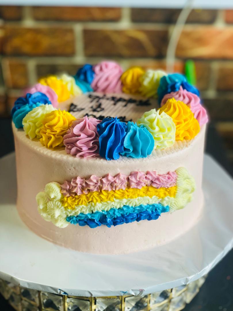 RAINBOW 🌈 CAKE