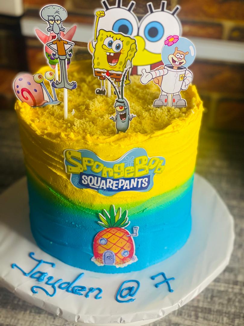 SPONGY CAKE THE. YELLOW MAN