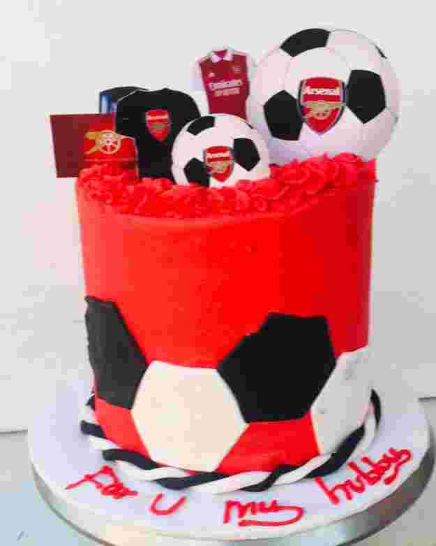 football Clubs and team cakes 