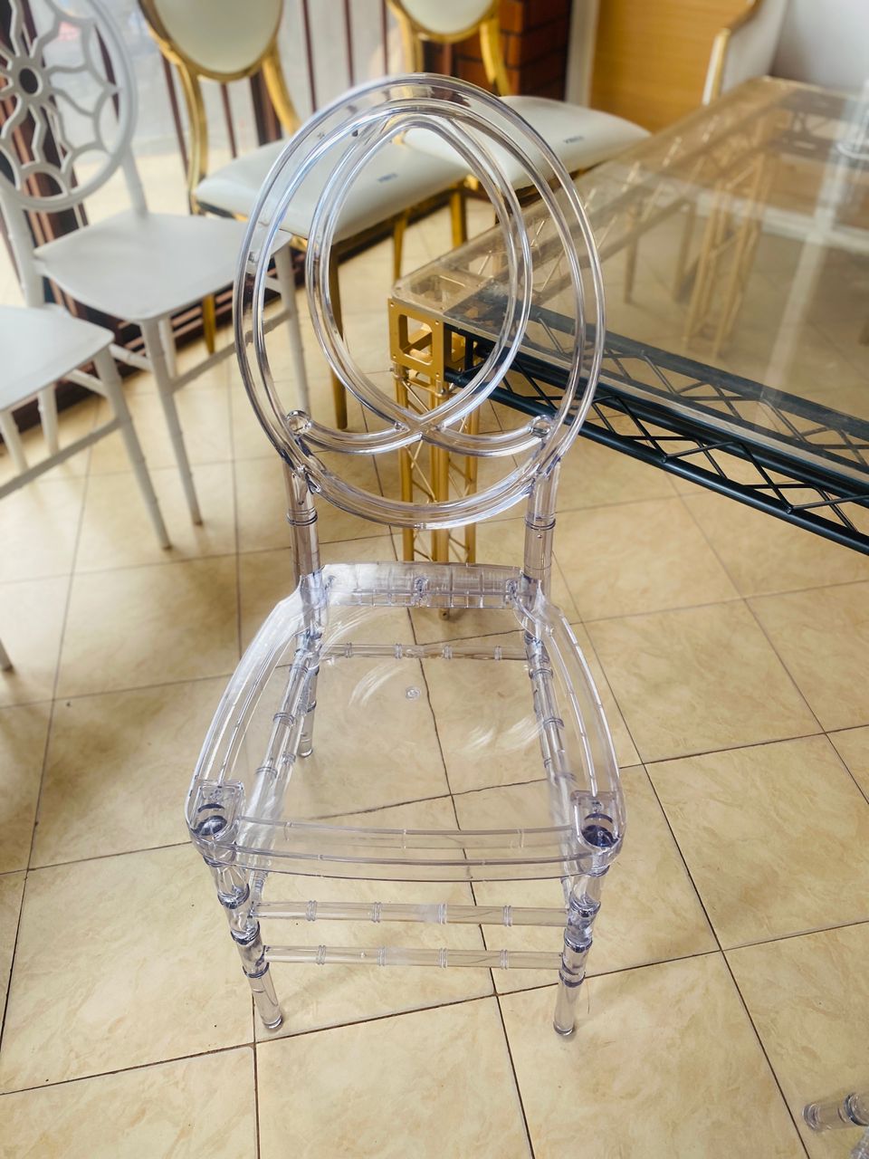 Clear chair