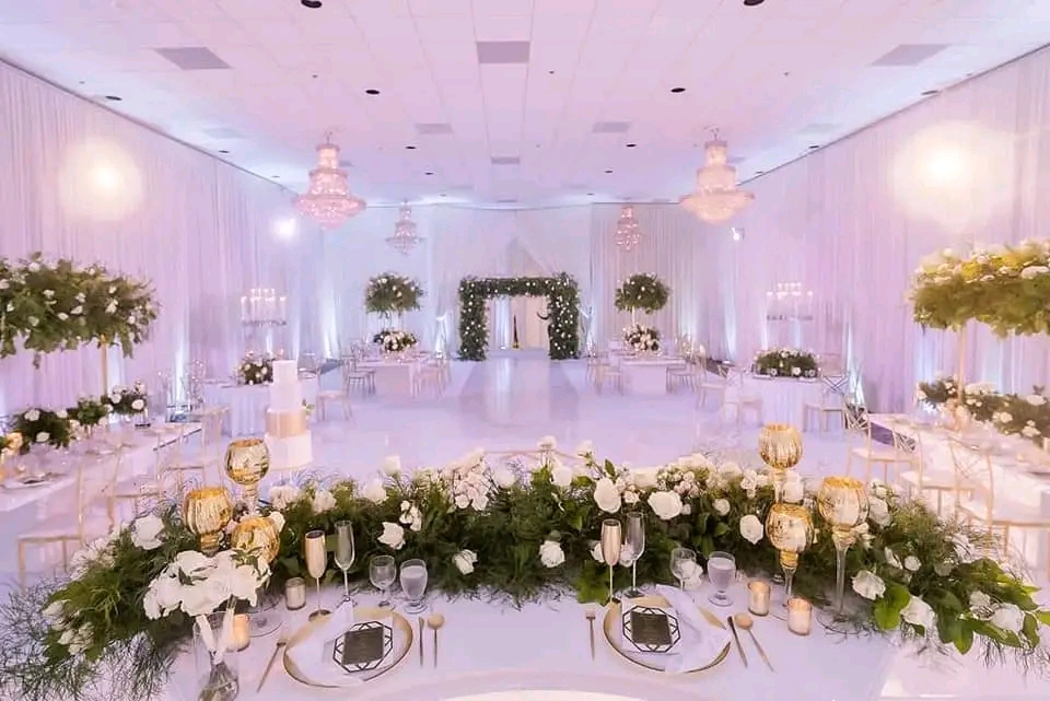 wedding glittering decoration