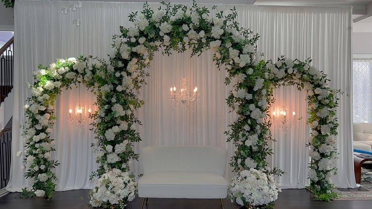 Flowered Wedding Gazebo 