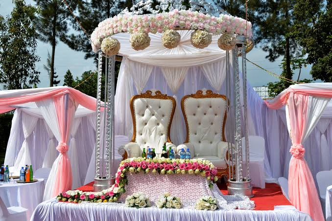 Ugandan wedding Gazebo 