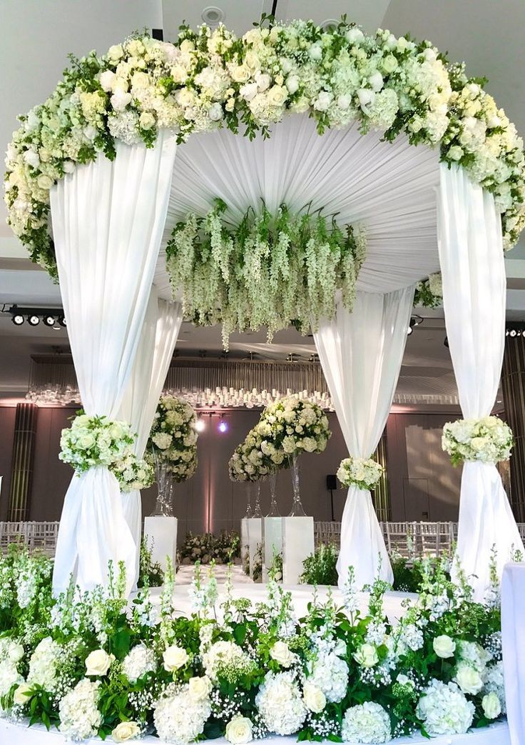 indoor wedding round gazebo 