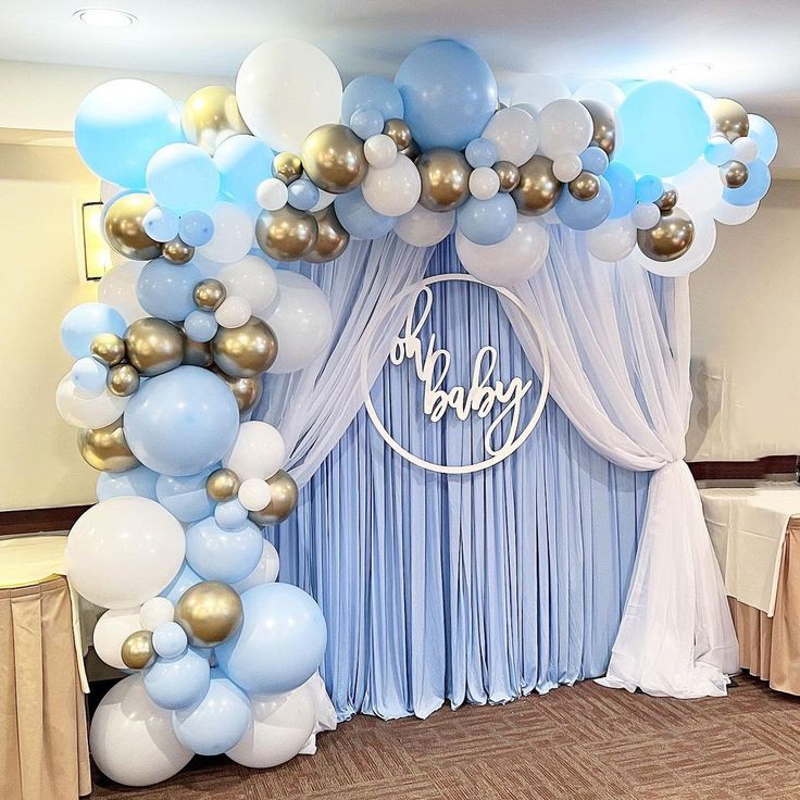 indoor baby shower