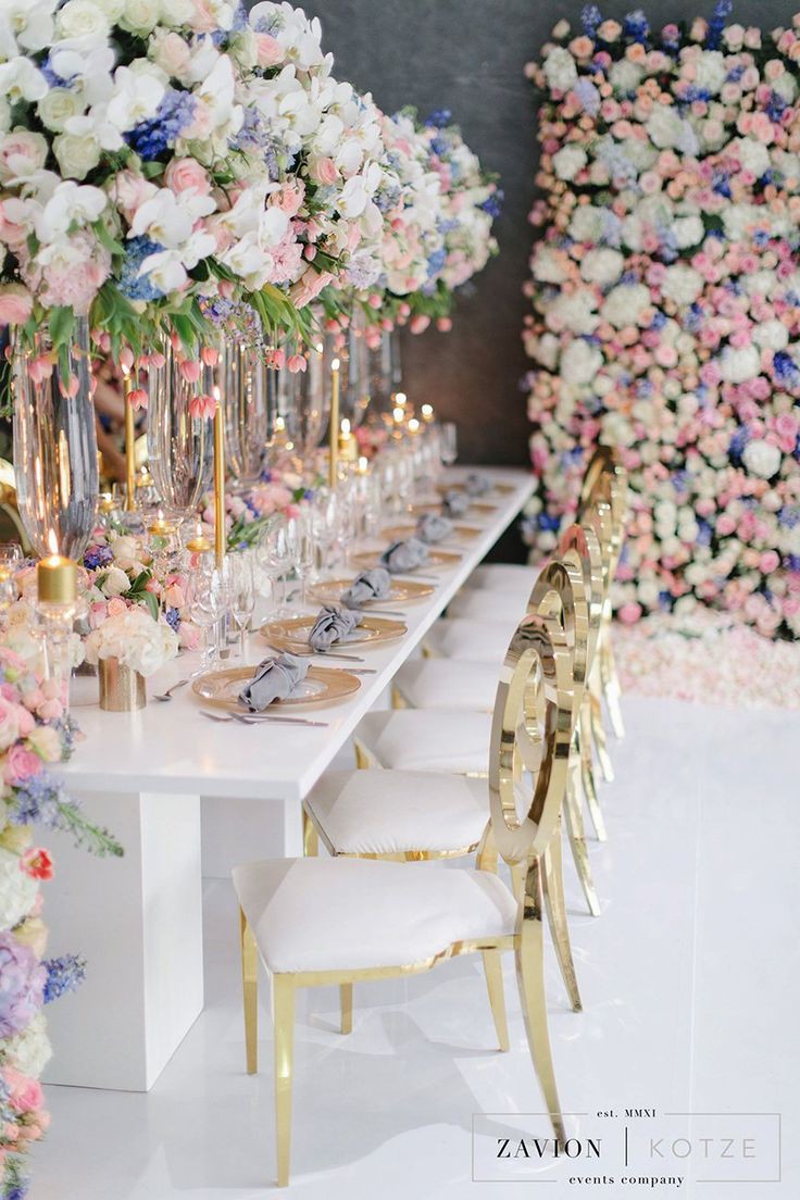 Amazing wedding table setting 
