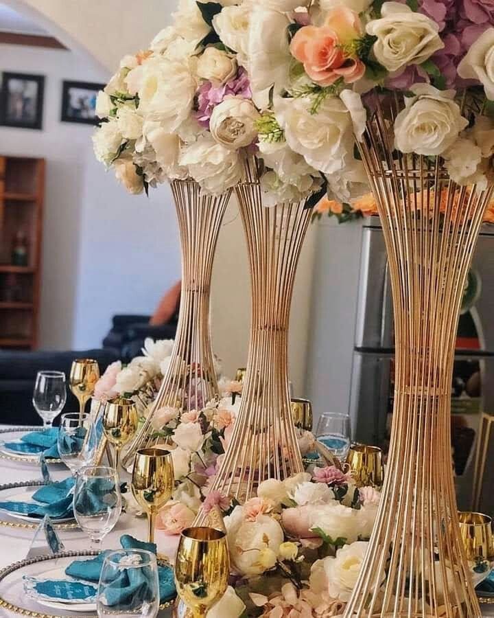 conical centre pieces