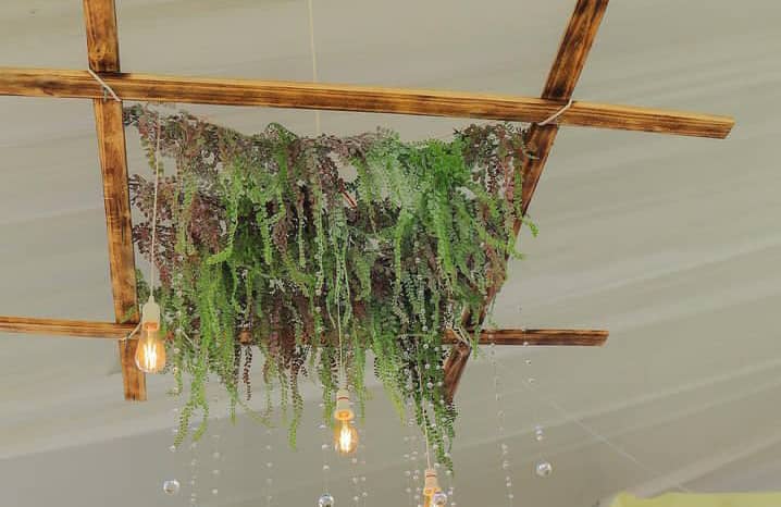 rustic ceiling decor 