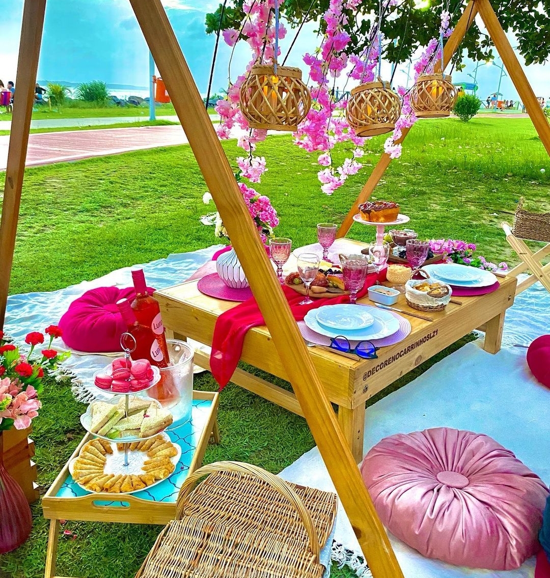 colorful picnic