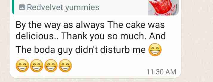 feedback from our lovely clients