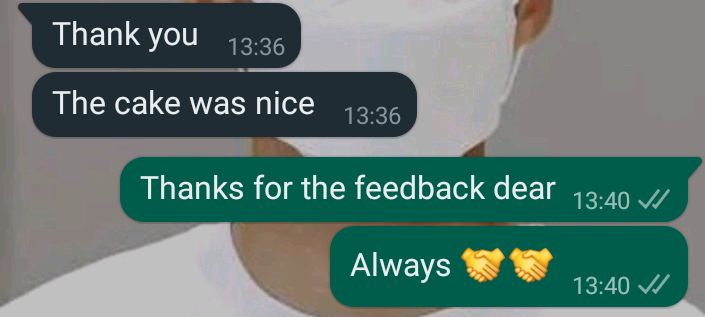 Client's feedback 