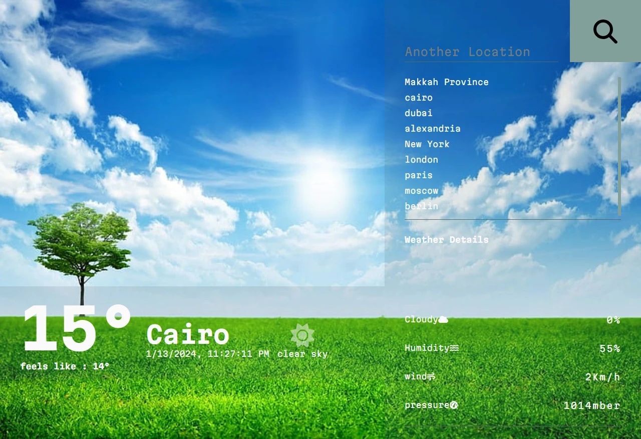 weather app
