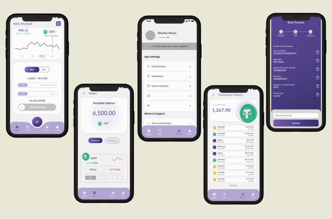 Crypto Tracker & Portfolio App
