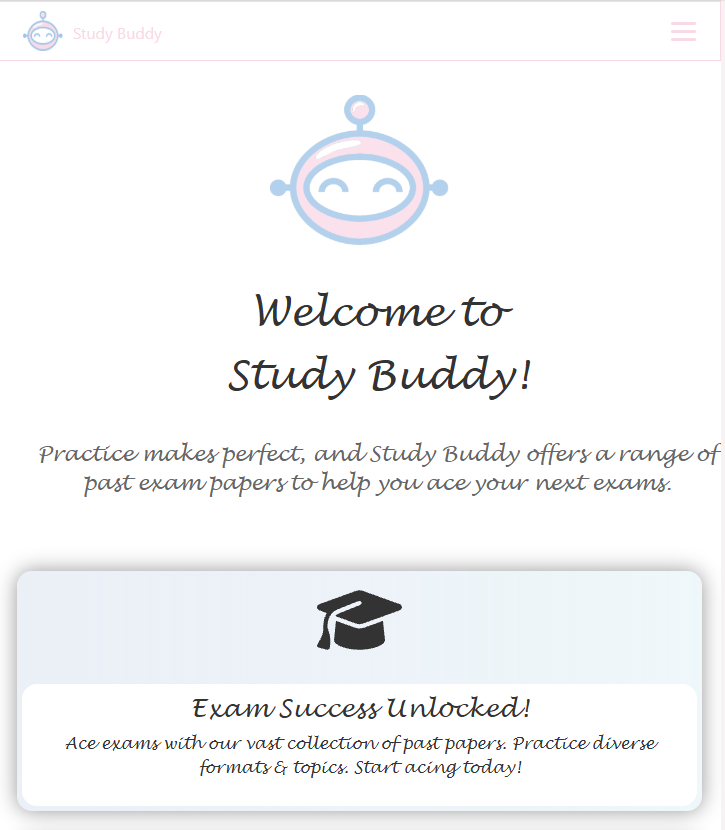 Study Buddy project preview