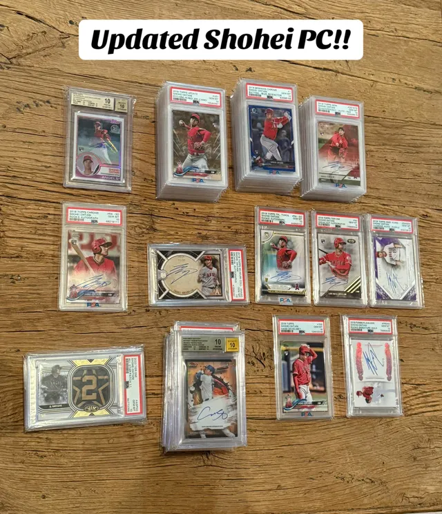 Updated 2025 Shohei Ohtani PC!!! #sportscards #sportscardsinvesting #shoheiohtani #sportscardstiktok — @gamedaysc_cards25