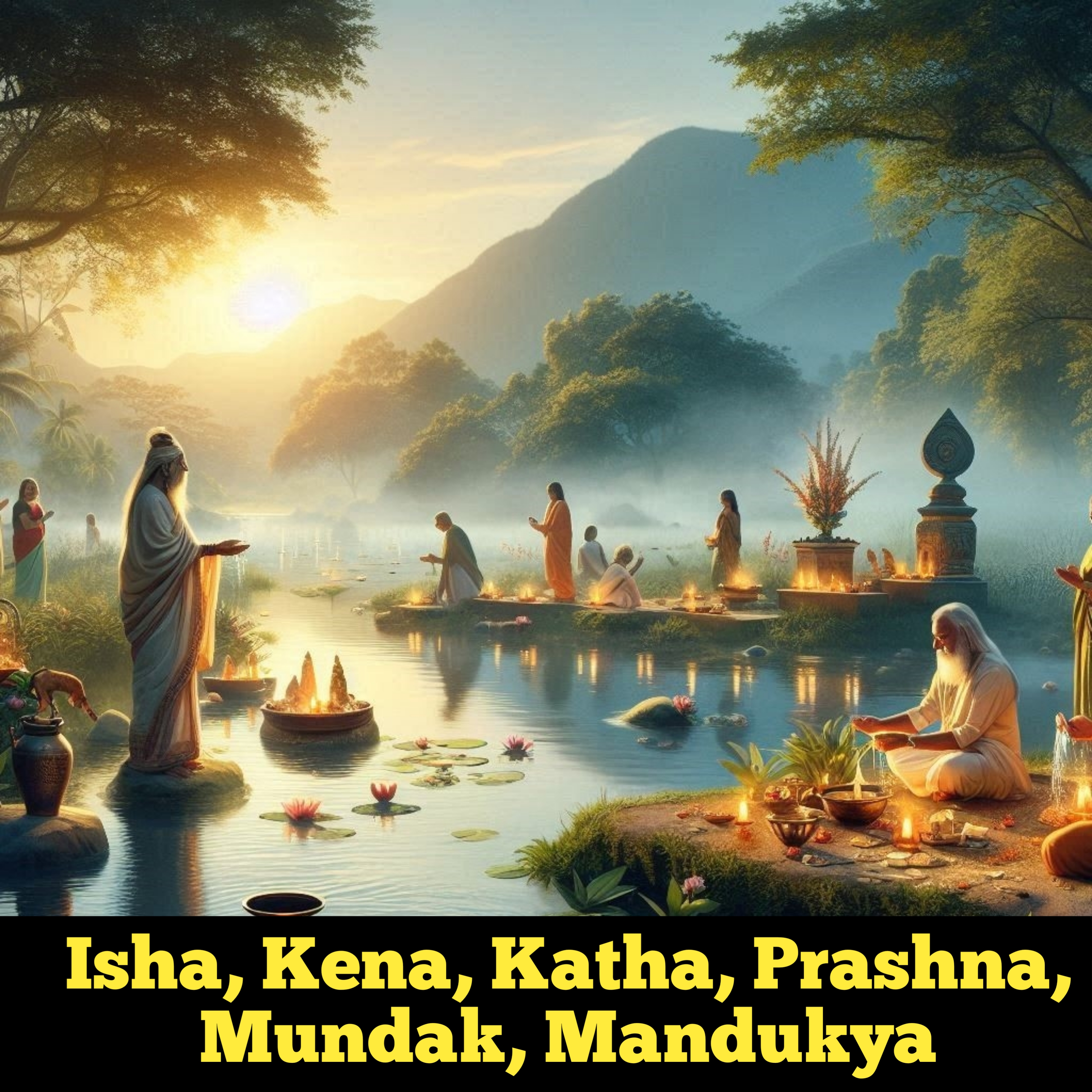 Isha, Kena, Katha, Prashna, Mundak, Mandukya