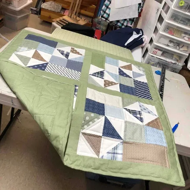 Baby Boy Quilt For Will
