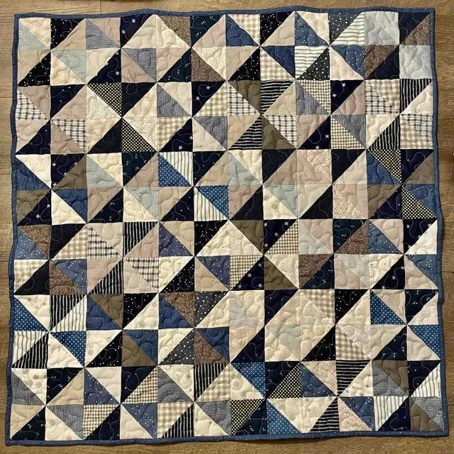 Baby Quilt For James