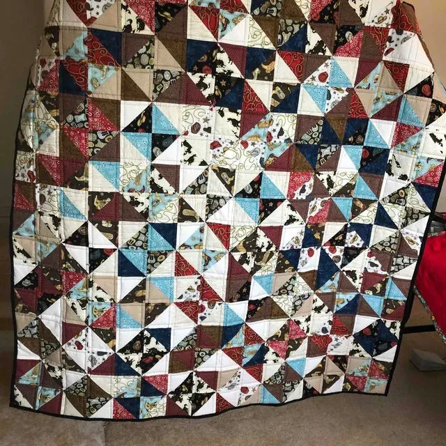 Zach’s Wedding Quilt 