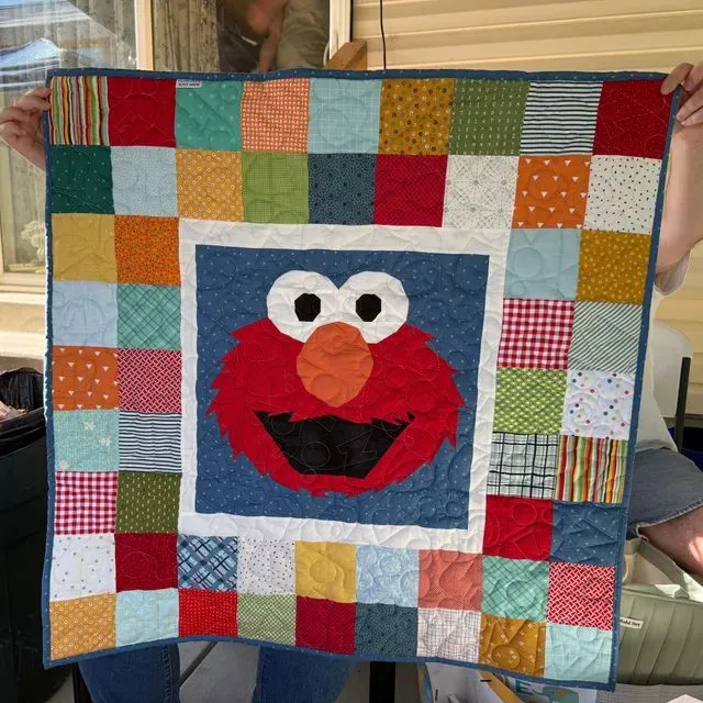 Elmo Baby Quilt