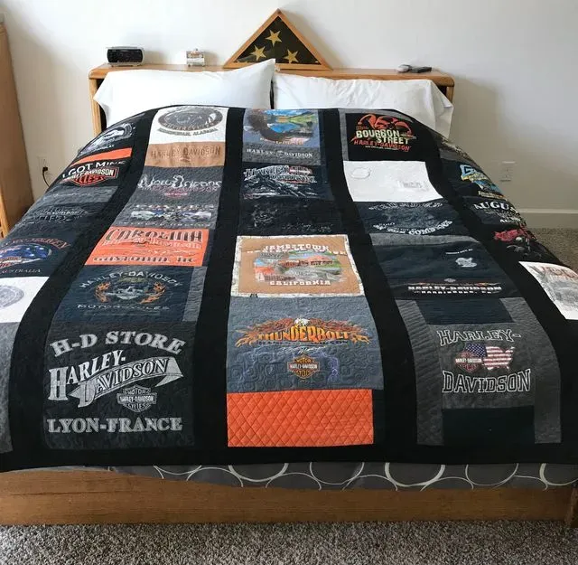 Harley T-shirt Quilt