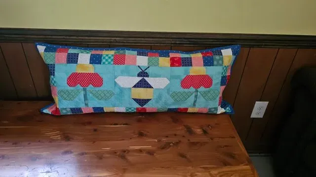 Bee-utiful Bench Pillow