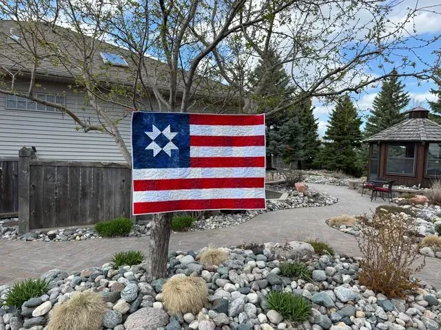 US Quilted Flag (Holiday Quilt)