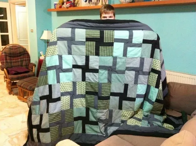Zach’s Cris-Cross Quilt