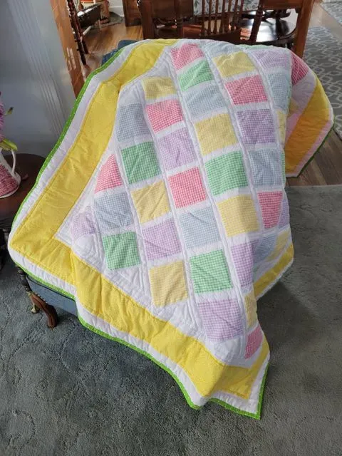 Baby Girl Quilt 