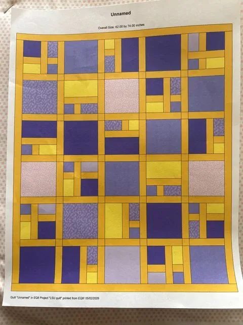 LSU Quilt