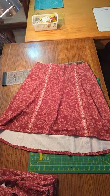 Skirt Based On Grey Skirt. Pattern Traced By Jo-Anne 