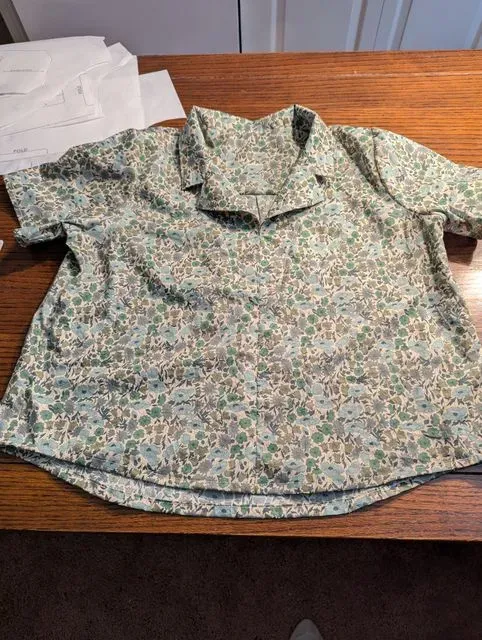 Donny Shirt With Liberty Tana Lawn Fabric