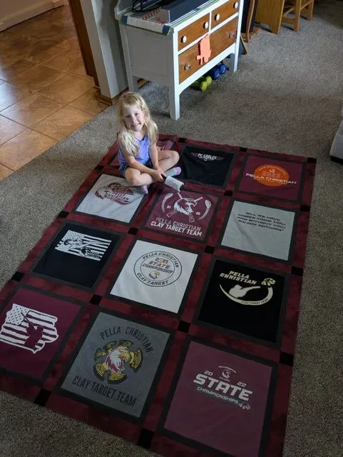 Hunter's T-Shirt Quilt