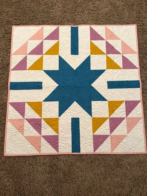 Burn Bright Baby Quilt