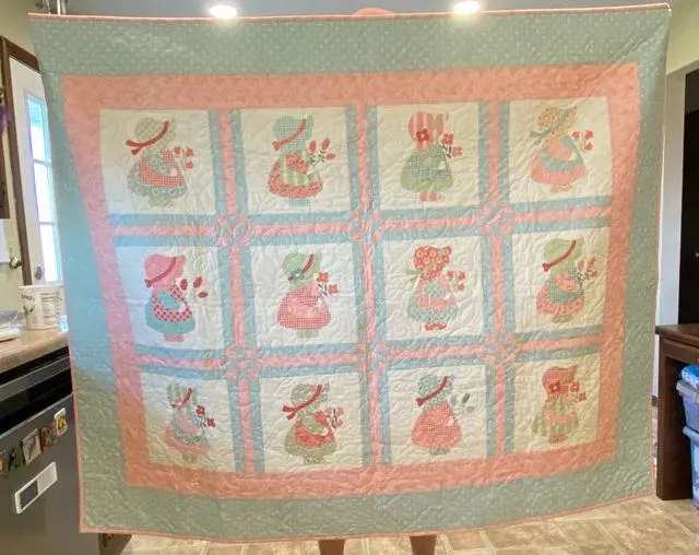 Sunbonnet Sue Panel Quilt 