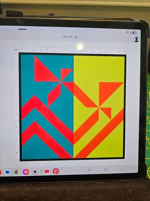 Modern - Pinwheels 