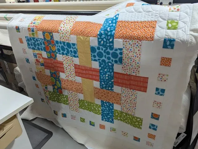 Baby Quilt Made For A New Boy