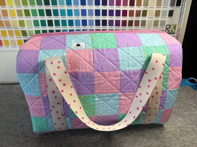 0 Patchwork Duffle Bag