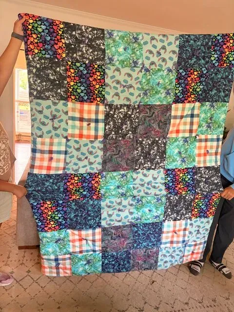 Mia’s 10 year old quilt