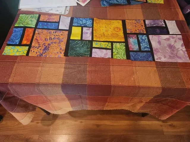 Mom's Sunset Quilt 