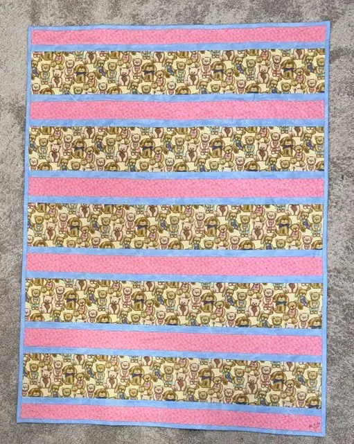 Scrappy Donation Quilt