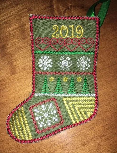 Mini Stocking/gift Card Holder