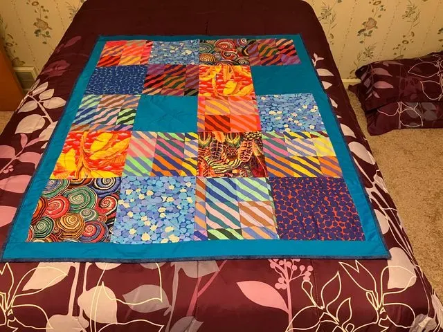 Scrap Quilt For Donation
