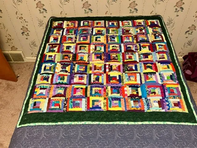Scrap Quilt For Donation