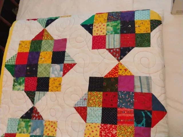 Scrappy Pointy Squares Aka Good Night Irene